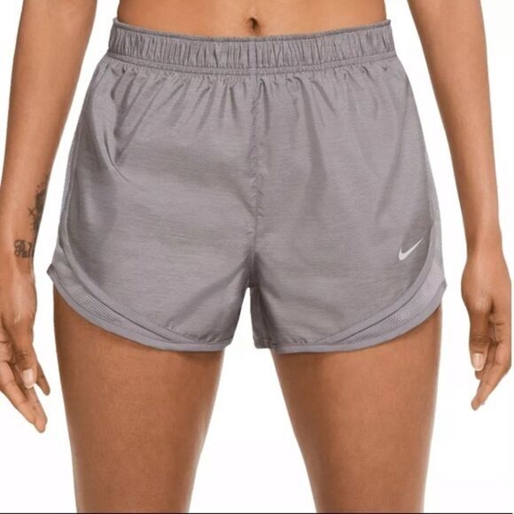 Nike tempo dri fit running shorts in gun smoke/wolf grey - Picture 1 of 7